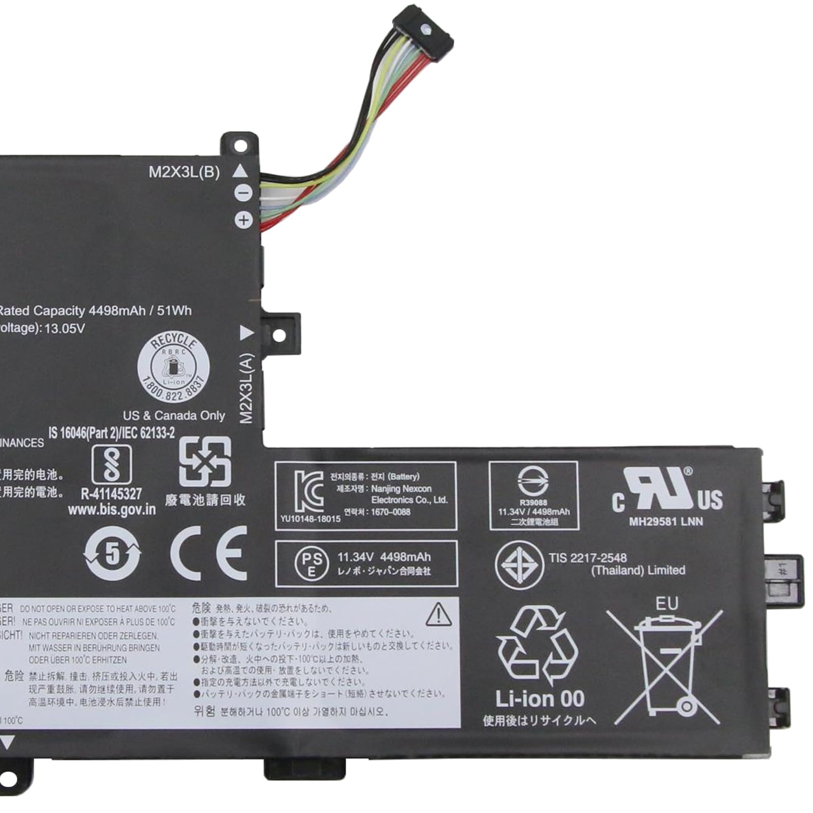 Lenovo IdeaPad S340-14API バッテリー良好 Amazon.com: L18L3PF2 L18L3PF3 L18M3PF7 L18C3PF7 L18M3PF6 L18C3PF6