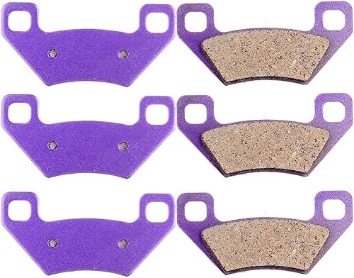 Miniatura 6 de ROADFAR Pastillas de freno delanteras y traseras para Arctic-Cat 1000/250/300/350/400/425/450/500/550/650/700, para Arctic-Cat Prowler 550/650/HDX