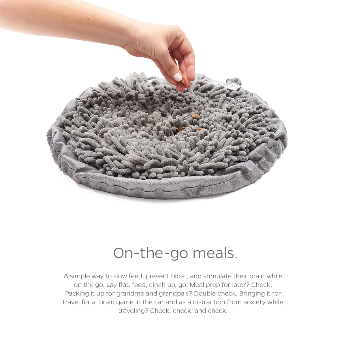 Pet Parents Tazones para recolectores, cuencos de alimentación lenta para perros con tecnología de hocico suave y respaldo antideslizante, alfombrilla de comedero para perros grandes y perros pequeños