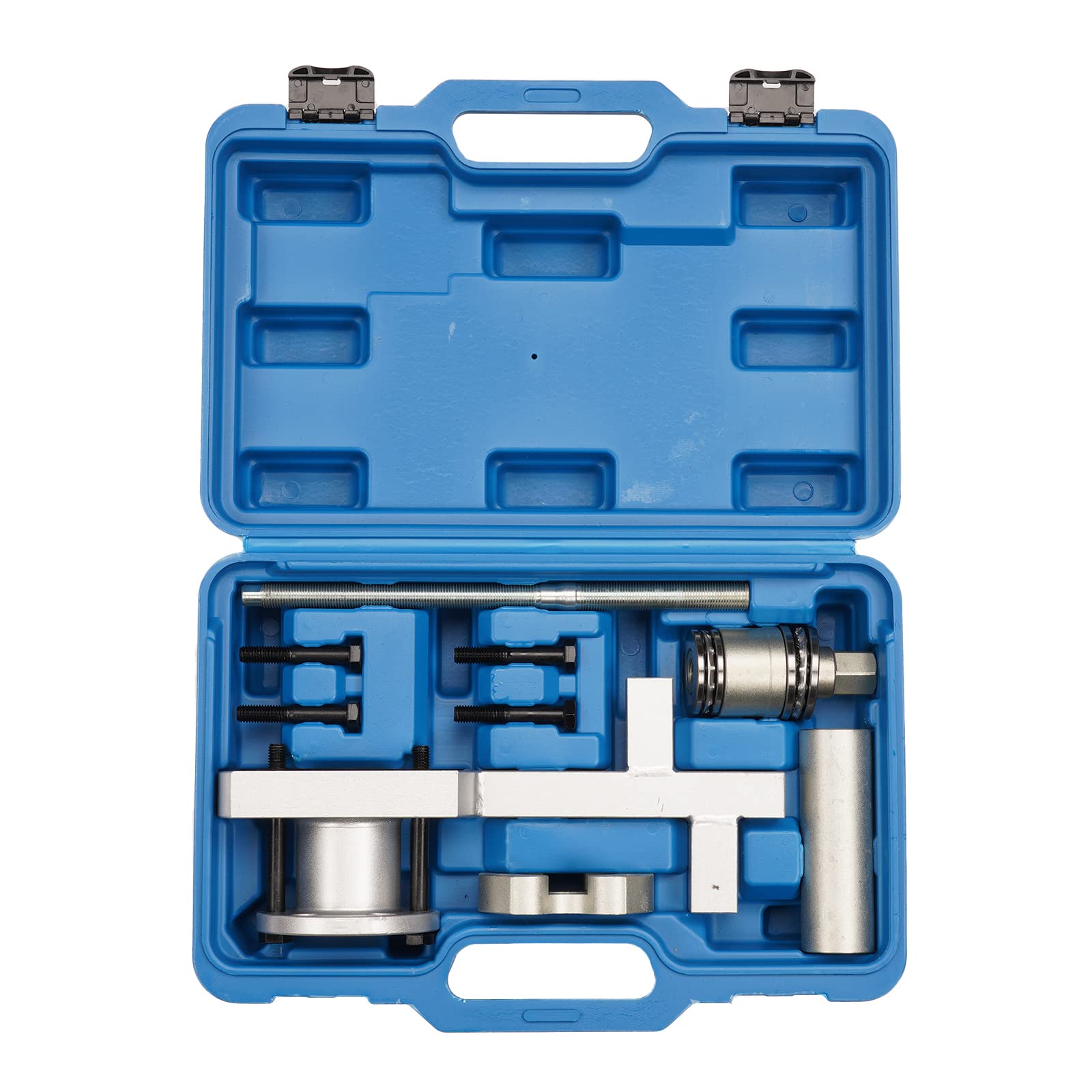 Desmontar polea cigüeñal Range Rover sin daños con extractor Hopzty 303-1437 8