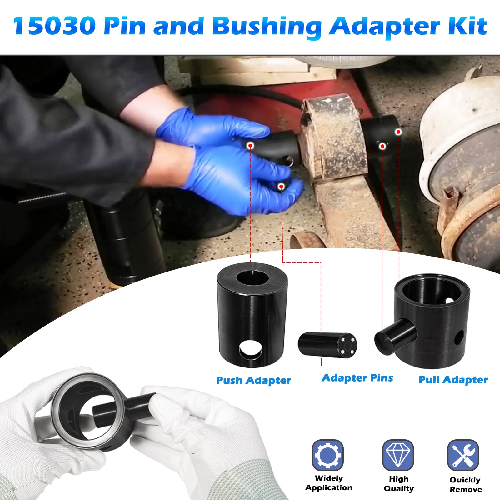 Sunluway LeafÂ Pin and Bushing Adapter Kit 15030 for Pins & Bushings