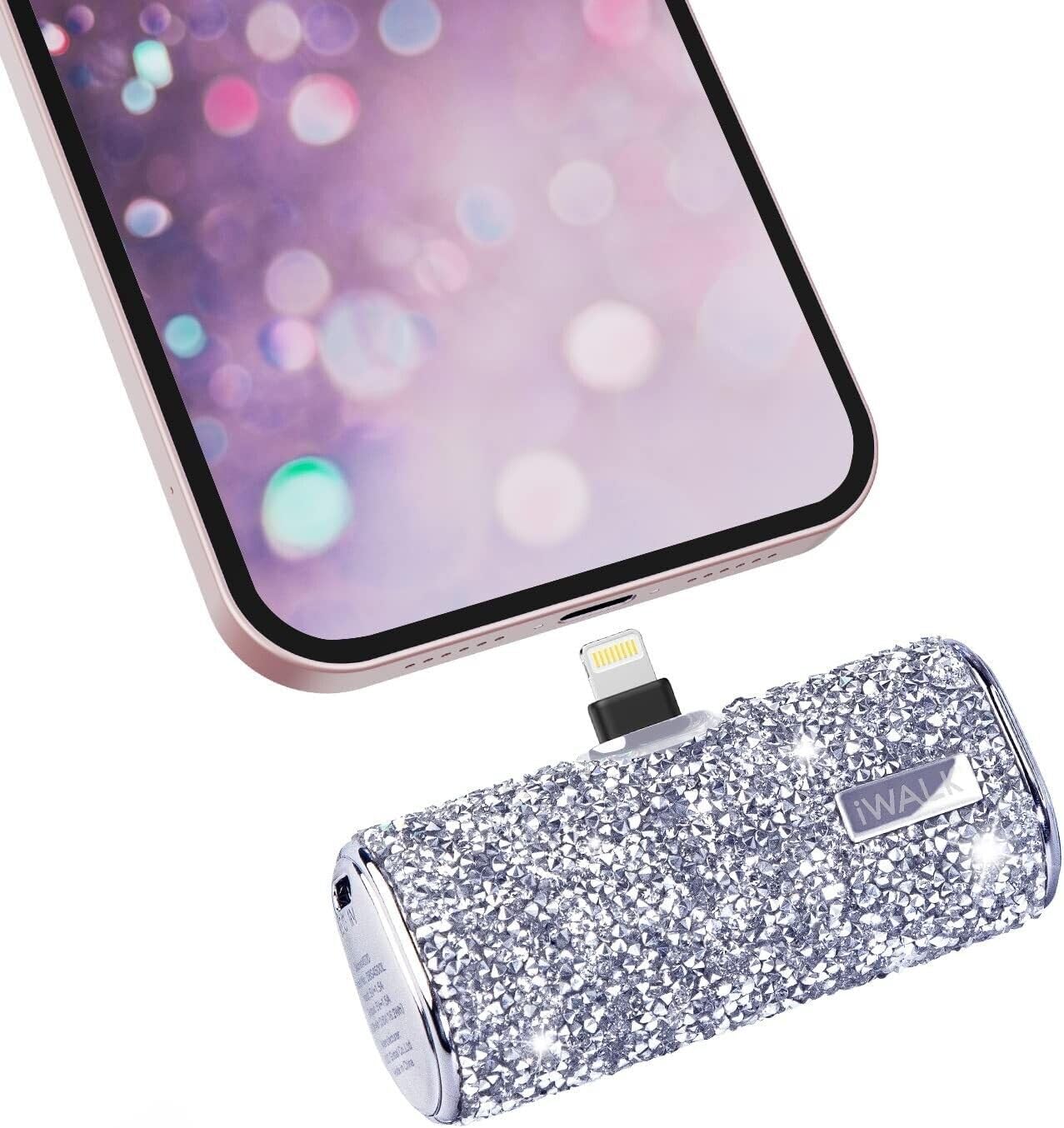 iWALK Mini Portable Charger 4500mAh Ultra-Compact Power Bank Small and Cute Battery Pack,Linkpod 4S, Compatible with iPhone 14/13/13 Pro/13 Pro Max /12/12 Pro/12 Pro Max/11 Pro/XR/X/8/Plus，Airpods and More, Shiny Purple (B0CXDX5Y6W) Amazon Price History, Amazon Price Tracker