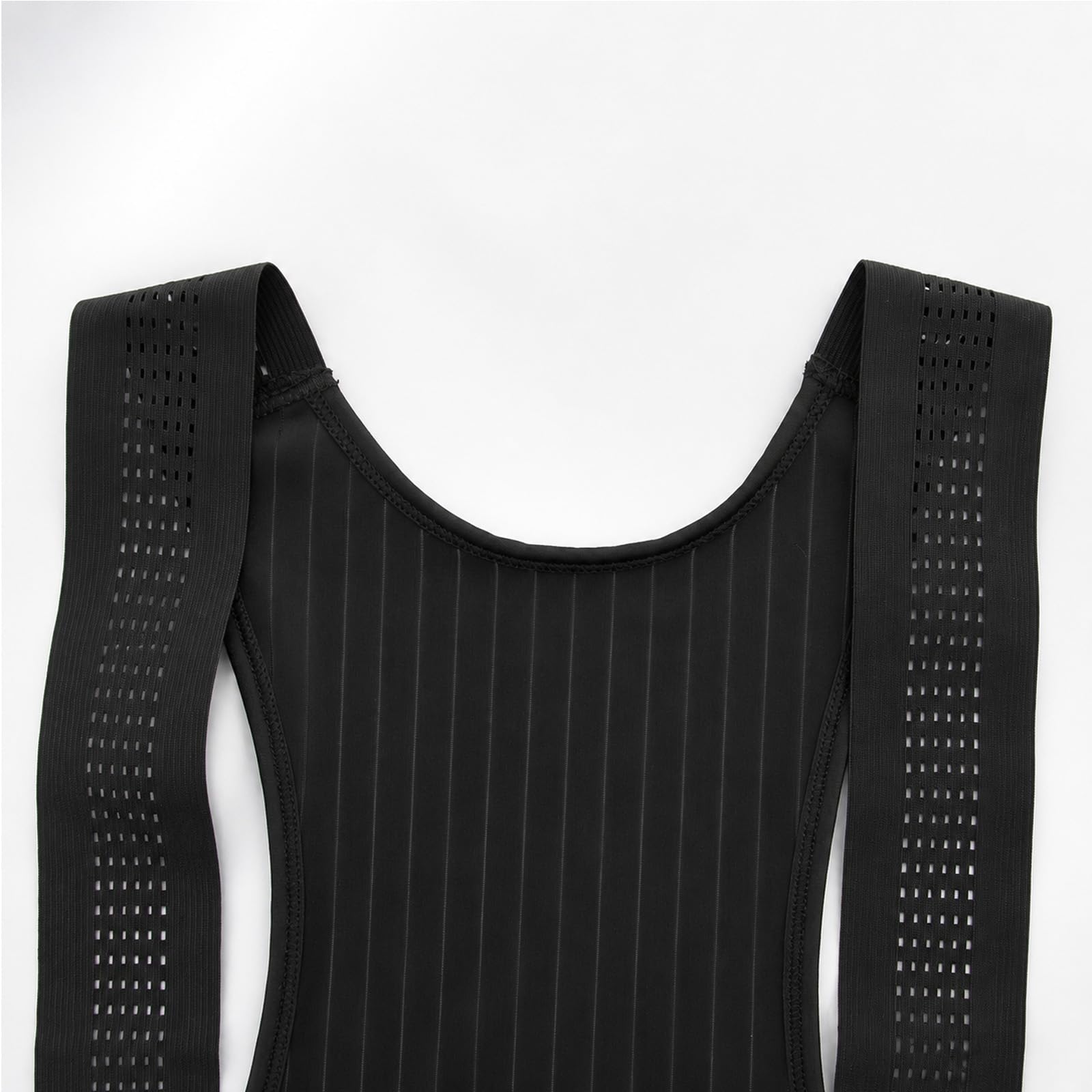 Culotte con Tirantes Acolchado para Hombre, Pantalones Cortos de Ciclismo Ligeros y Transpirables con Bandas Antideslizantes, Badana Elastic Interface UPF 50, MTB Carretera