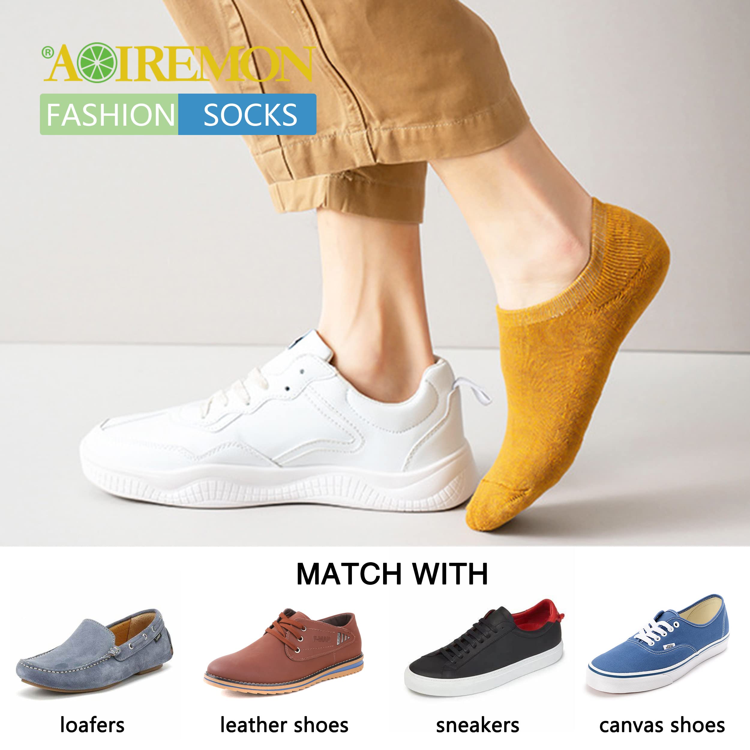 Chaussettes de sport invisibles 5 à 10 paires de chaussettes basses pour femme