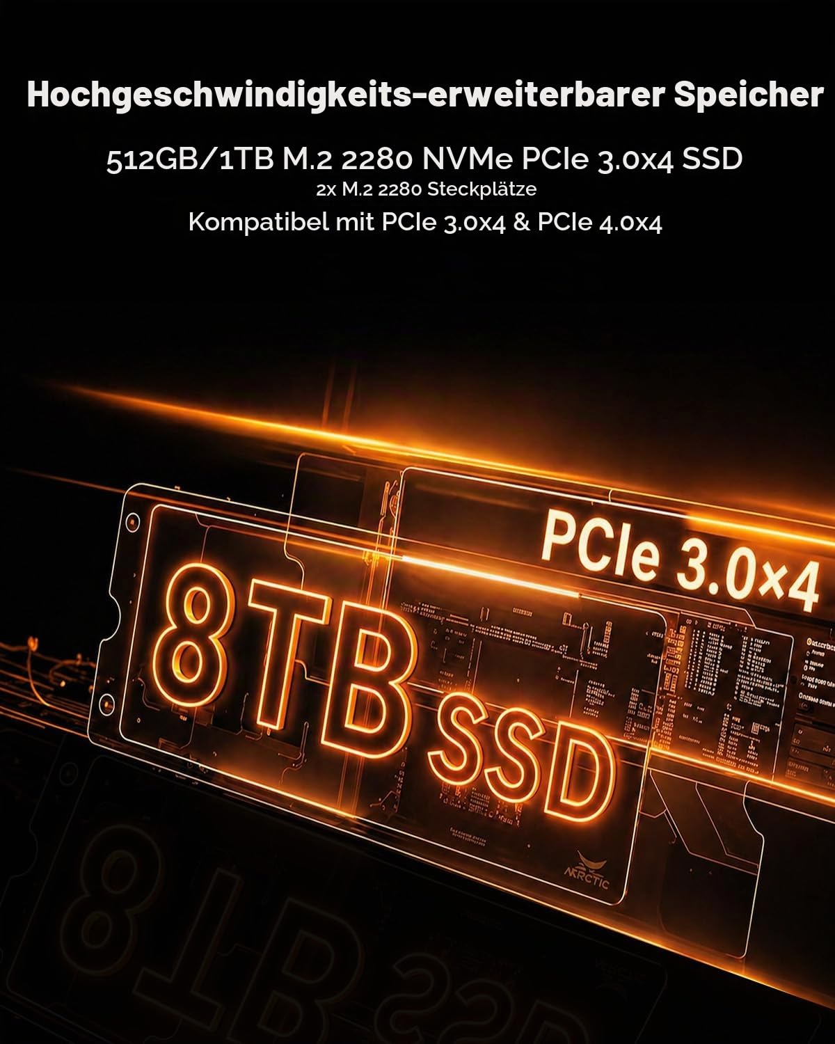 CTONE Mini PC Büro i5-12450H, 24GB RAM, 1TB SSD, Win 11 Pro,WiFi 6 | Bereit für moderne KI-Software – 24 GB LPDDR5 und bis 4,4 GHz für KI-gestützte Office-Aufgaben, Recherche und Multitasking.