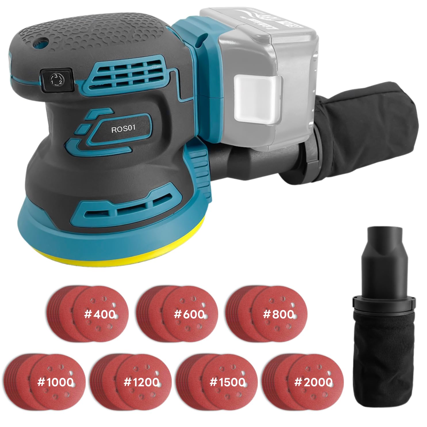 オービタル サンダ― Amazon | マキタ互換品 充電式 ランダム オービット サンダー