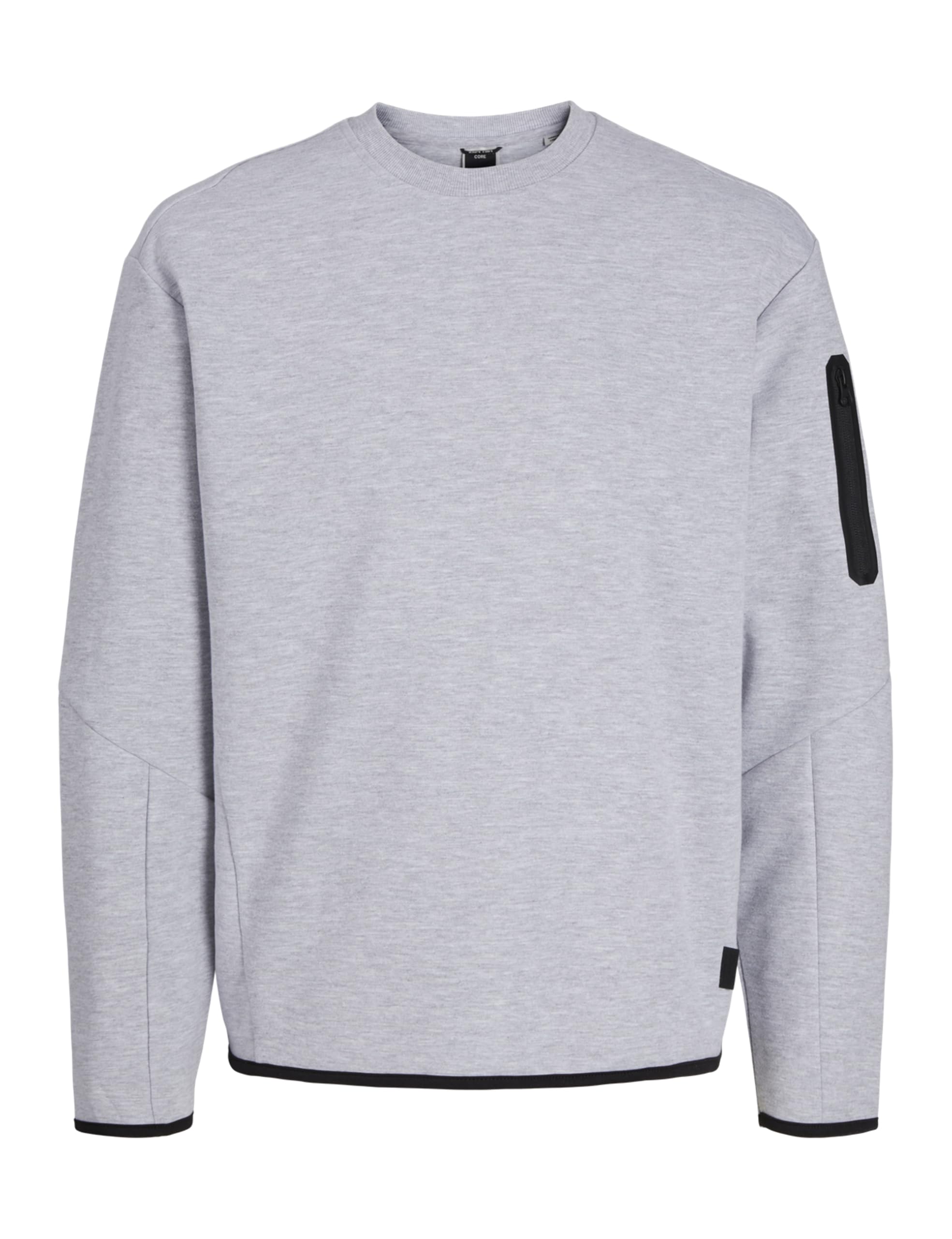 JACK & JONES Jcofusion Sweat Crew Neck Noos, Light Grey Mix, M