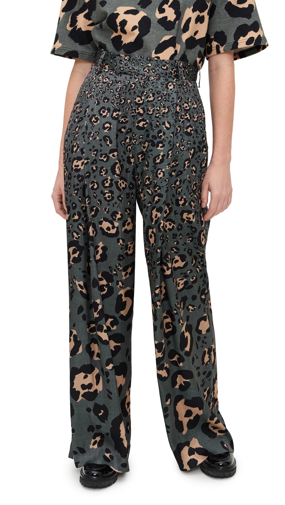 Womens Wide Leg Trousers
