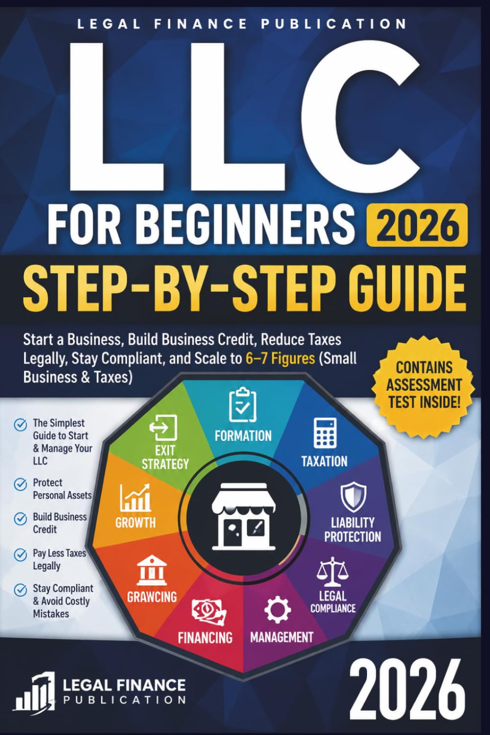 LLC for Beginners 2026: The Complete Step-by-Step Guide to Form,: Start a Business, Build Business Credit, Reduce Taxes Legally, Stay Compliant, and ... & Taxes) (Business, Money, Taxes and Finance)
