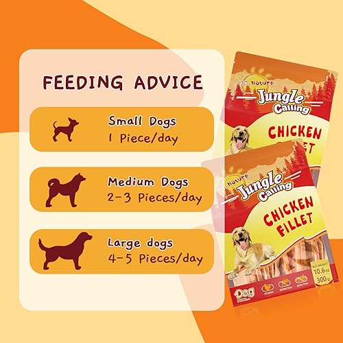 Vista 14 de Jungle Calling Golosinas para perros, carne seca de pato para perros, aperitivos tostados lentos para perros medianos y grandes, golosinas