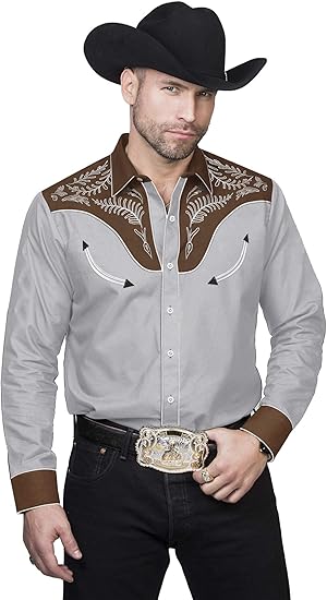 Amazon Co Jp Coofandy メンズ ウエスタンカウボーイ 刺繍 長袖 ボタンダウンシャツ Us サイズ Small ファッション Amazon Co Jp Coofandy メンズ ウエスタンカウボーイ 刺繍 長袖 ボタンダウンシャツ Us サイズ Small ファッション