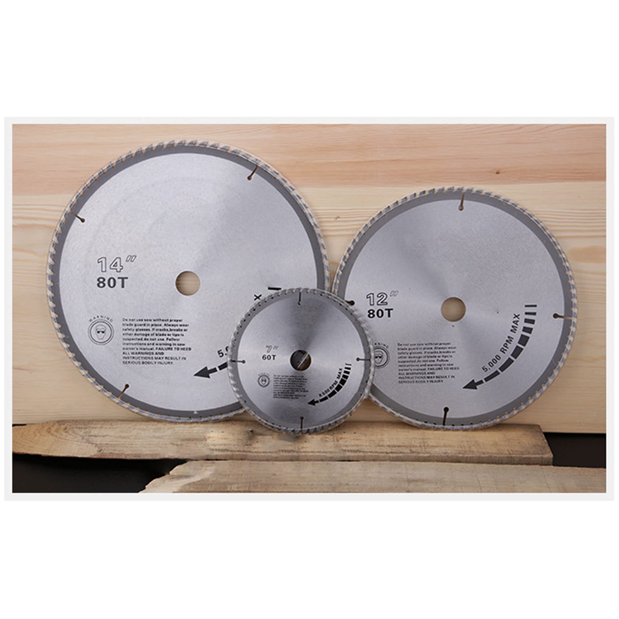 Hoja sierra circular Hojas de sierra de carburo Hoja sierra circular TCT 350 x 3.0 x 30mm (25.4mm) x 60/80/100/120T Hoja de sierra circular para cortes de madera metal y plástico,350 * 3.0 * 120t