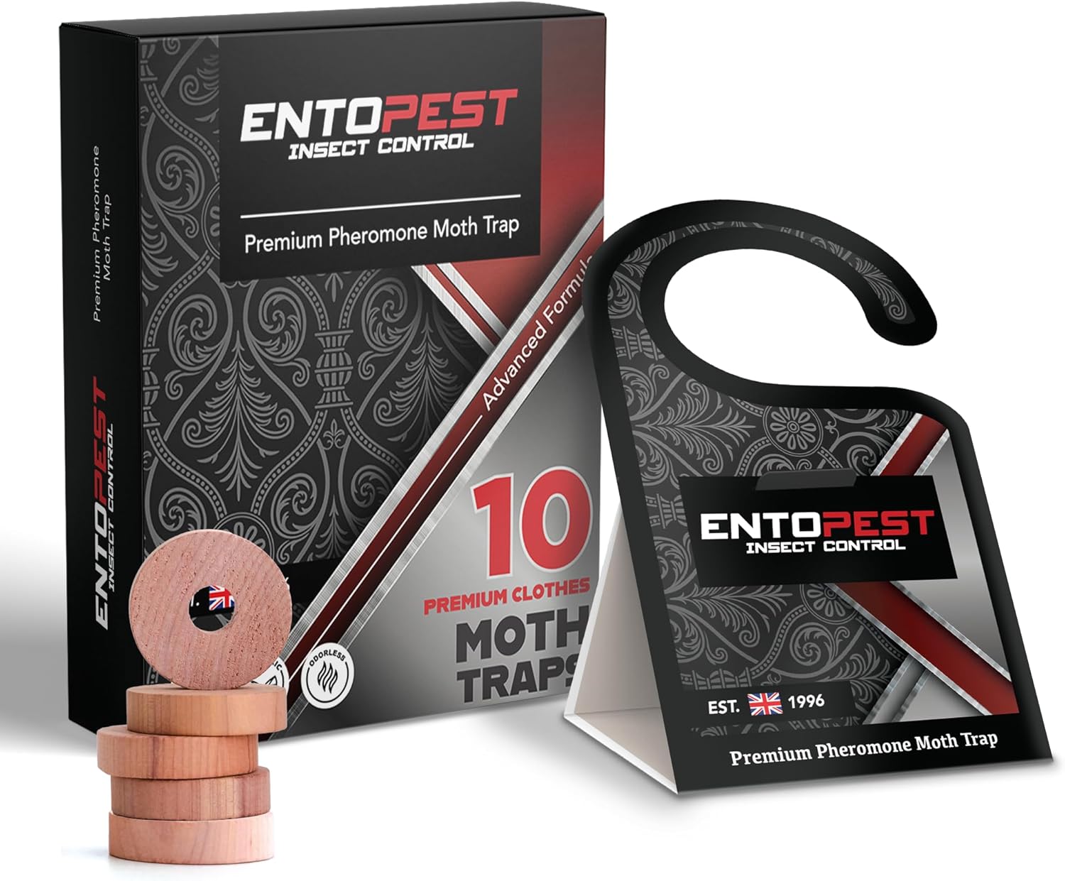 Entopest Moth Killer 10 Professional Clothes Moth Trap Moth