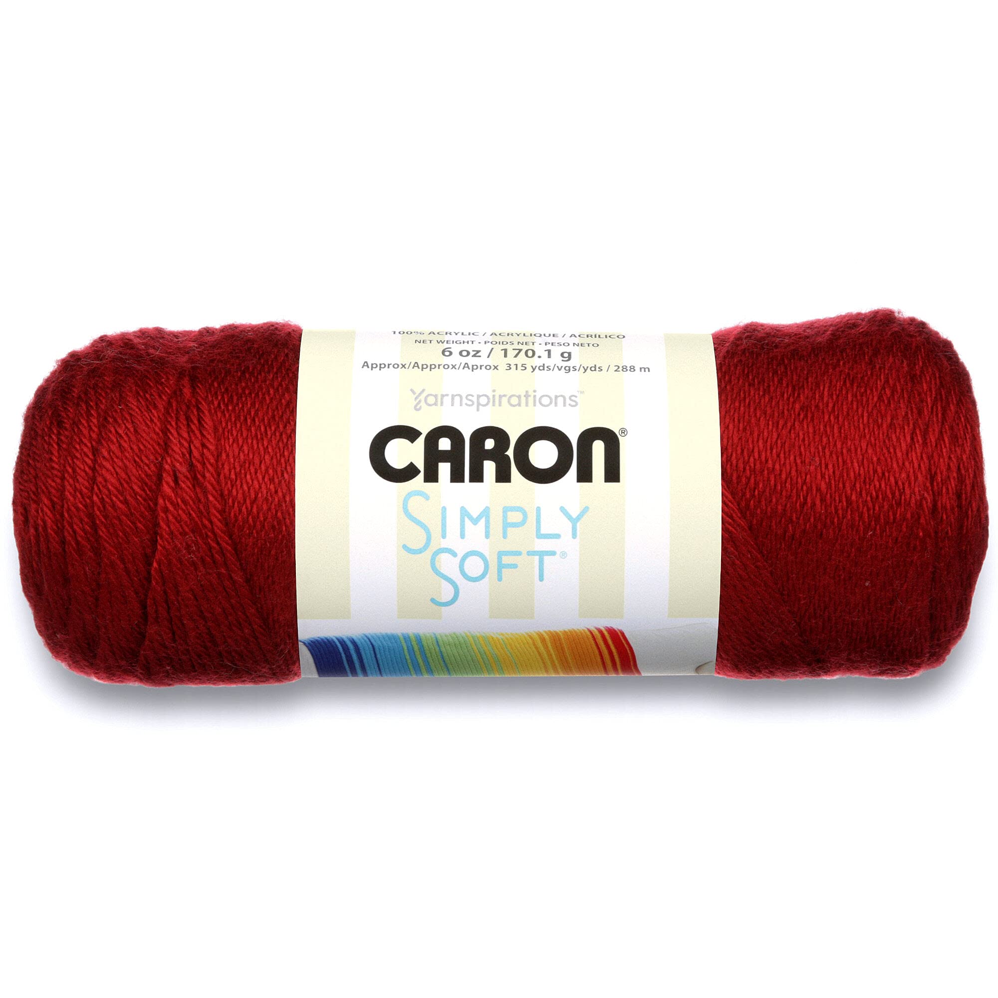 Caron Autumn Red Simply Soft 170G