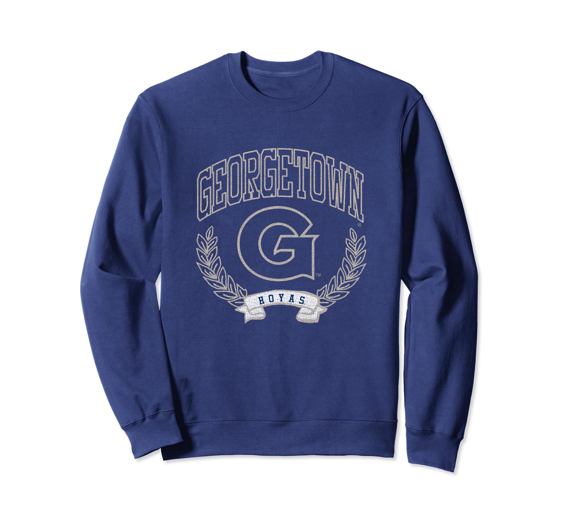 Elite AuthenticsGeorgetown Hoyas Victory Vintage Navy Sweatshirt