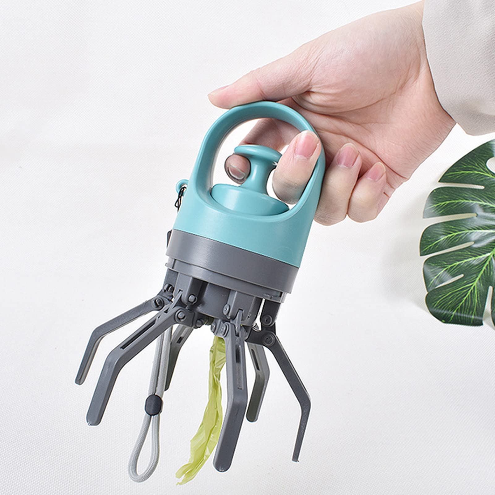 ZJchao Salmue Pooper Scooper Claw Scoop Dog Poop Scooper, 360 Pooper Scooper - Image 3