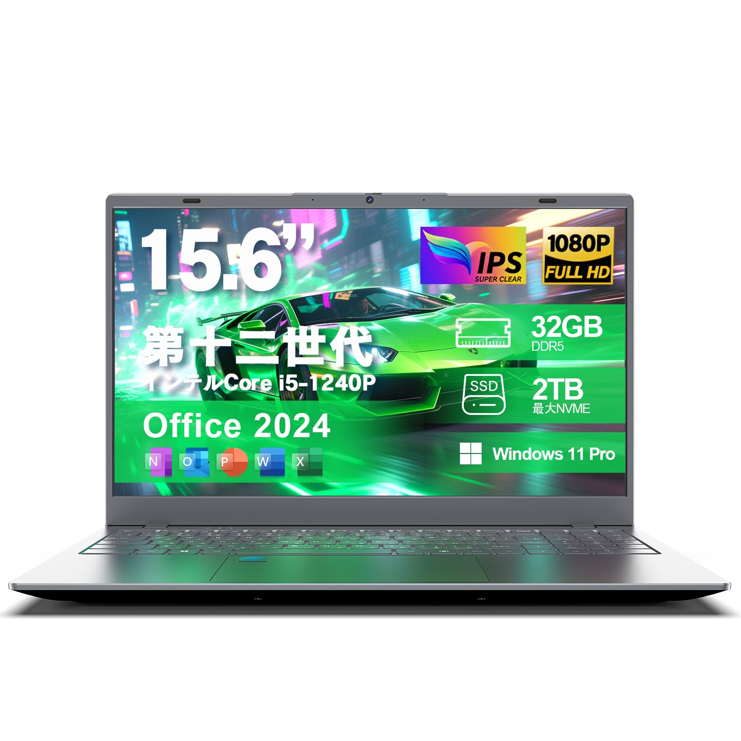 Amazon.co.jp: VETESA ノートパソコン 32GBメモリ 2TB SSD Core i5