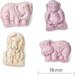 Jamieson Multivitamin Chewable for Kids with Iron, 60 Chewables, Orange, Grape, Cherry and Raspberry Flavours. Supports Growth, Development, Bones and Teeth. No Artificial Colours or Flavours