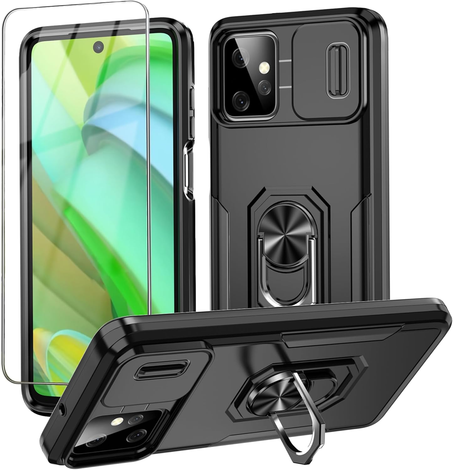 for Motorola Moto G Power 5G 2023 Case with Slide Camera