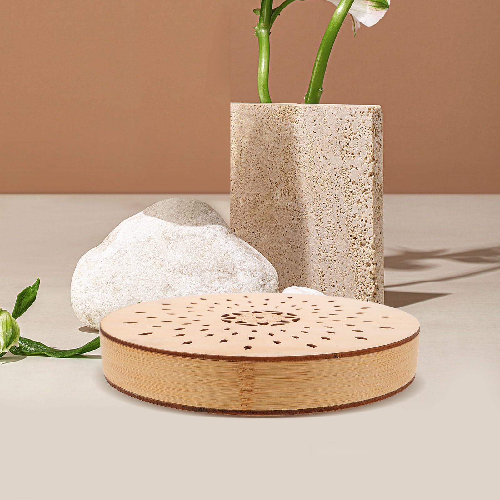 Instrumento de Percusión Portátil Sonido Marino para Jardín al Aire Libre, Instrumento Étnico Pequeño Efecto Gotas de Agua, Adecuado para Relajación y Meditación