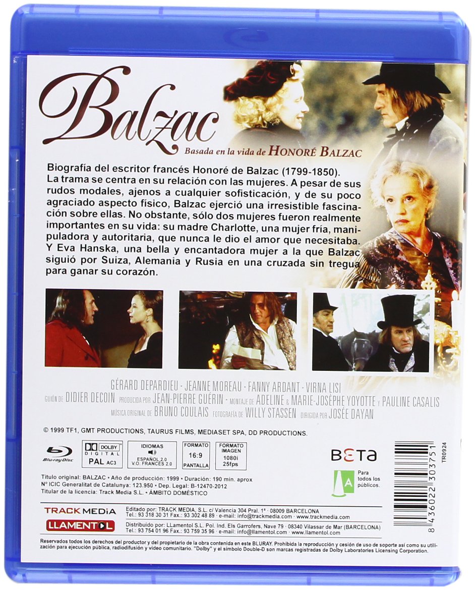 Balzac : Depardieu, Various Artists, Josée Dayan: Amazon.fr