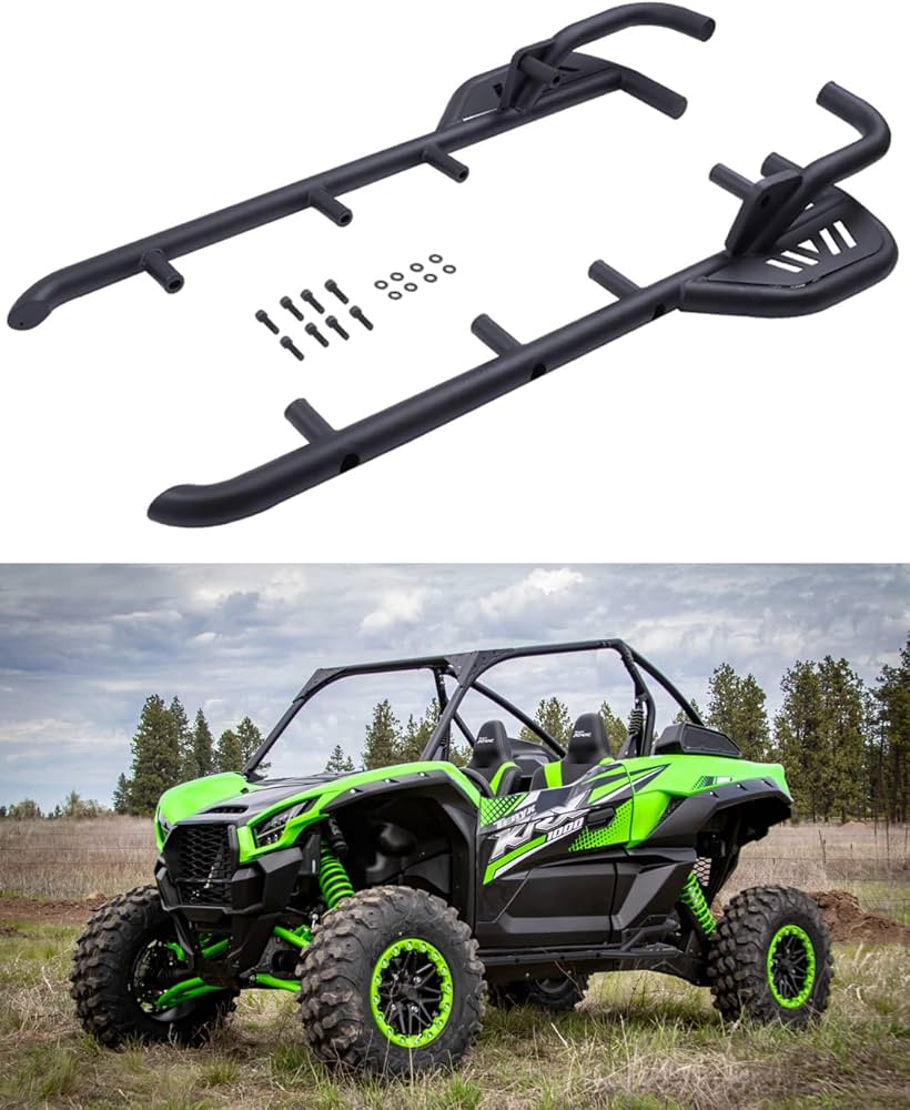 Amazon.com: ELITEWILL Teryx KRX 1000 Rock Sliders Side Nerf Bars