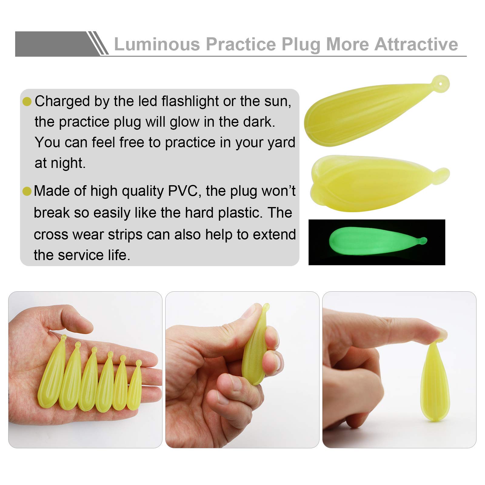 Ant Bait Best Deal For Dovesun Fishing Practice Plug Luminous PVC