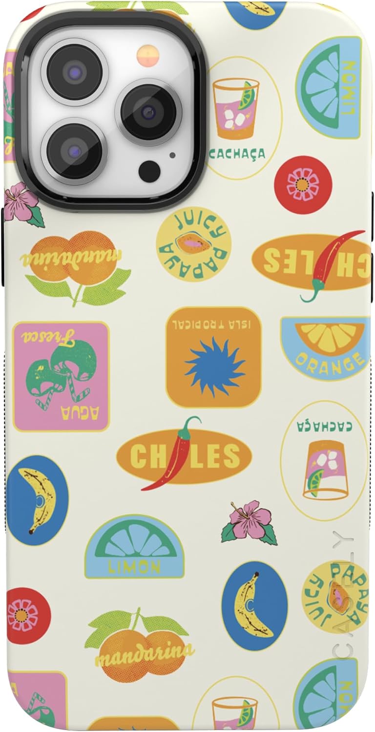 Casely iPhone 13 Pro Max Case | Stuck in Paradise | Dippin' Daisy's Tropical Vacation | Bold Protective Design | Compatible with MagSafe