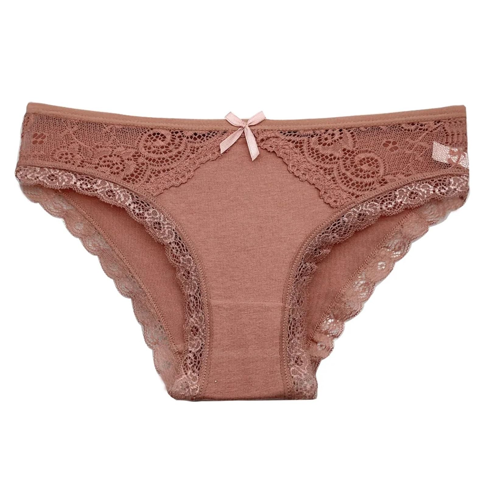 Majtki po kolana 5 SZTUK/ZESTAW Przyjazd Niski Stan Damskie Seksowne Koronkowe Majtki Majtki Dla Kobiet Bielizna Bawełniane Majtki(R005 5pcs,M(40-50kg))