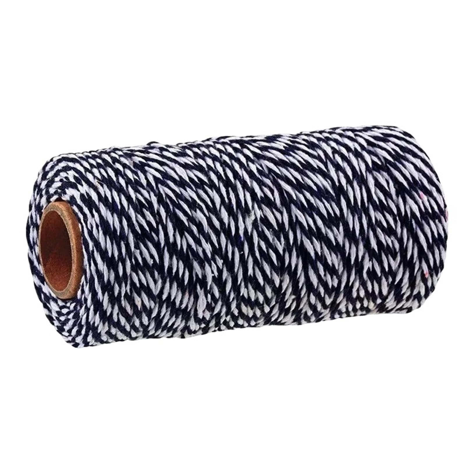 Cotton Macrame Cord 2mm 100M Macrame Cord Cotton Rope String Crafts DIY Colored Thread Twisted Twine Handmade Sewing Home Wedding Decoration(Color28,2roll)