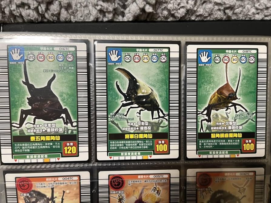 (希少) 中国語 ムシキングカード 銅 3枚セット China 希少) 中国語 ムシキングカード 銅 3枚セット China 希少) 中国