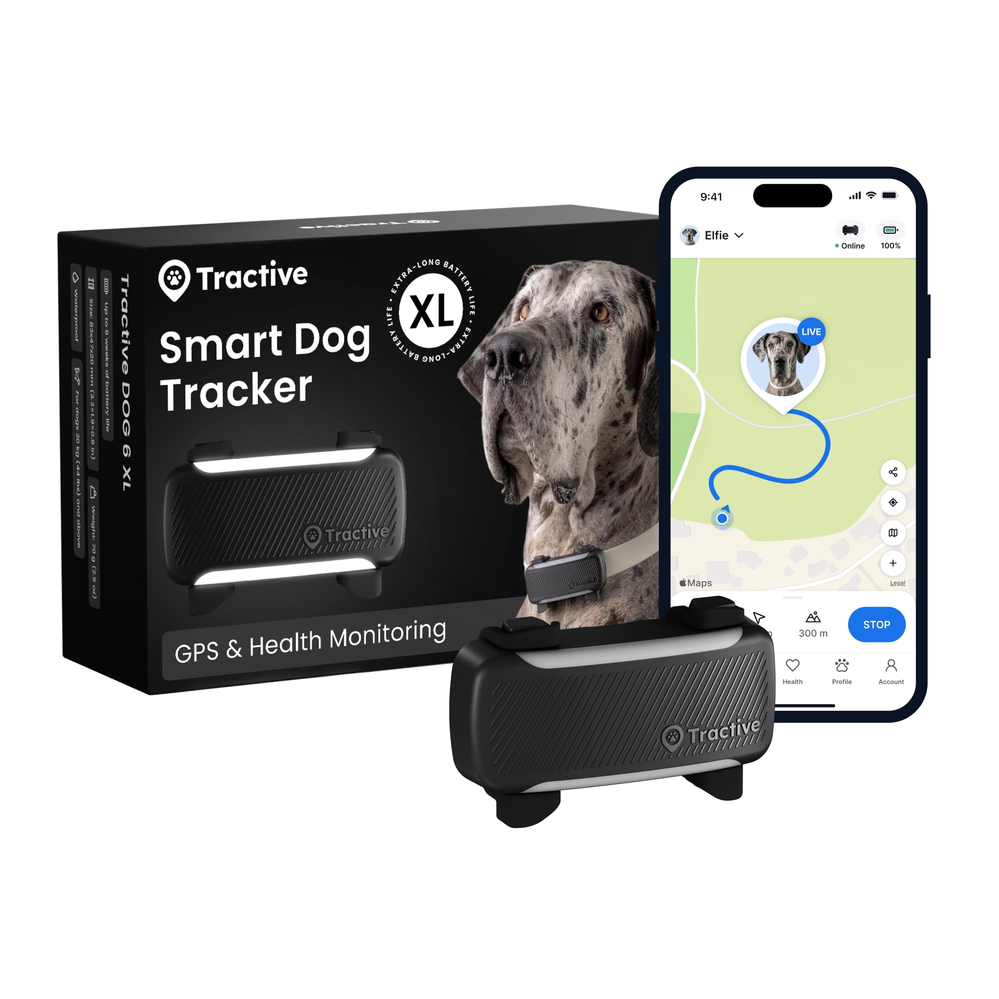 Tractive XL Smart Dog GPS Tracker
