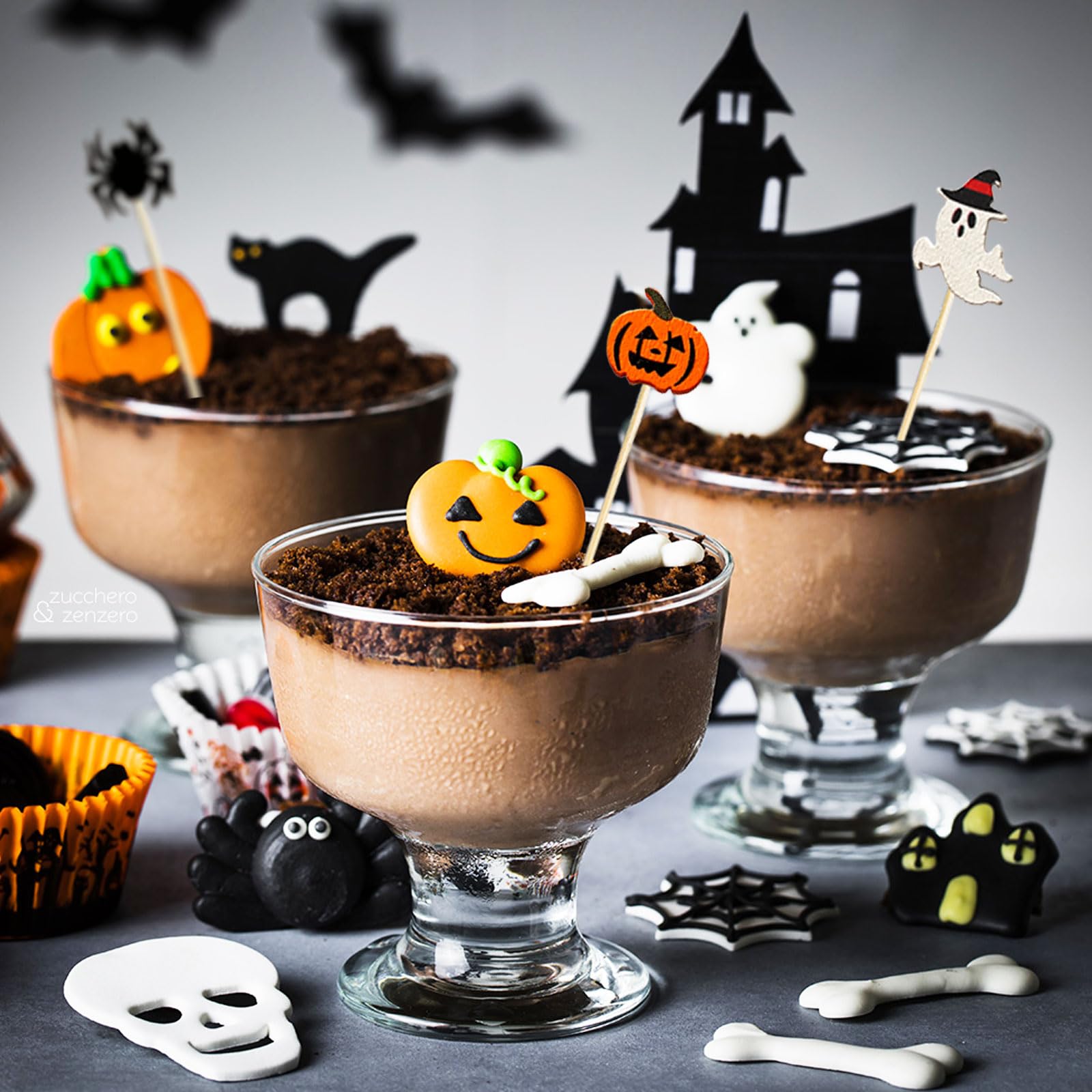Amazon | ハロウィンカクテルピック、前菜用ハロウィン