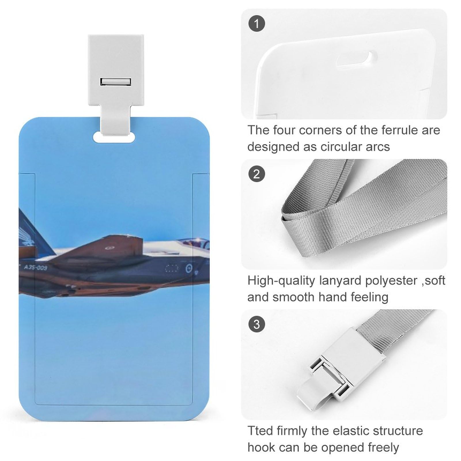 Amazon | ロッキードマーティンF-35A稲妻 IDカードホルダー