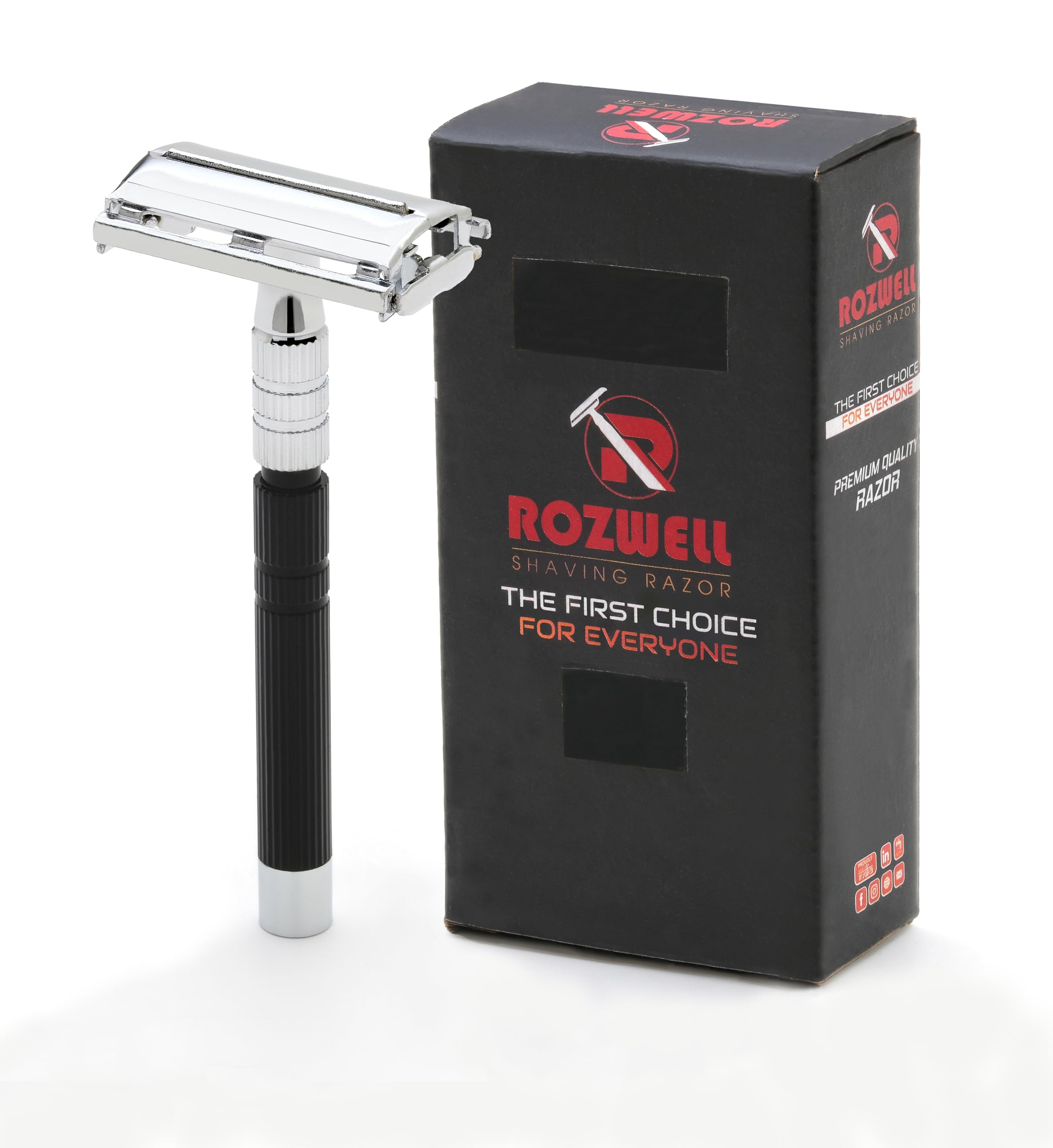 Rozwell Butterfly Open Metal safety razor for men 090824C (B0DCNZCNK4) Amazon Price History, Amazon Price Tracker