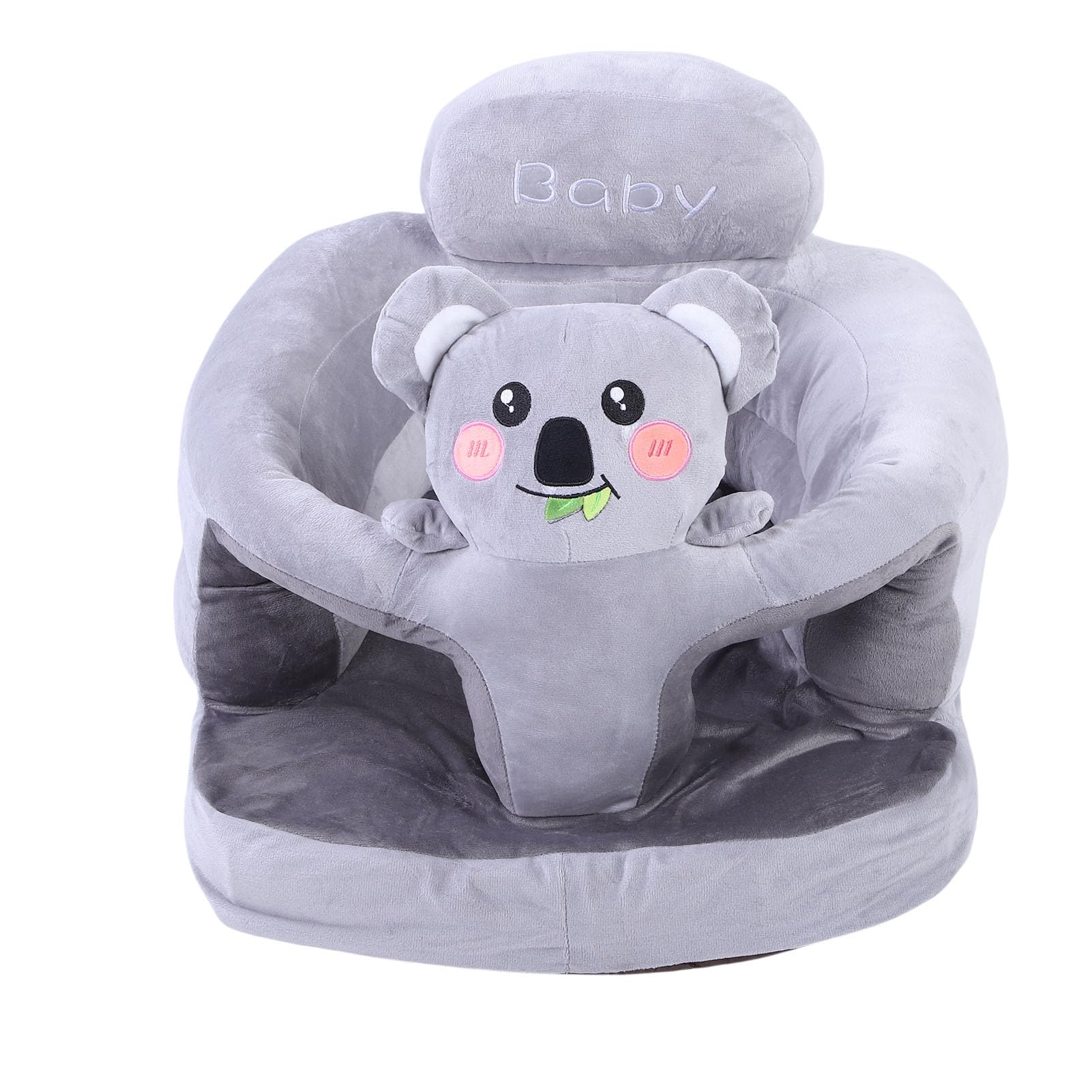 Dpofirs Divano di Sostegno per Bambini, Morbido Peluche, Animale dei Cartoni Animati, Supporto per la Schiena del Neonato, per il Gioco o il Relax, Tessuto Delicato Sulla Pelle, per Bambini Attivi,