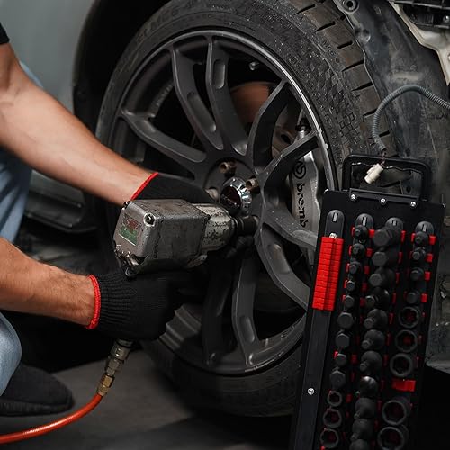 Miniatura 7 de ALOANES Bandeja organizadora de enchufes portátil de 48 piezas, soportes de enchufe con mango portátil, kit de soporte de enchufe resistente, 12