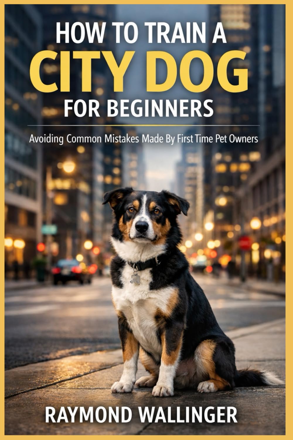 HOW TO TRAIN A CITY DOG FOR BEGINNERS: Avoiding Common Mistakes Made By First Time Pet Owners