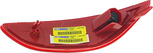 Miniatura 5 de Evan-Fischer - Reflector de parachoques trasero compatible con Hyundai Accent Sedan 2012-2017, CAPA, lado del conductor