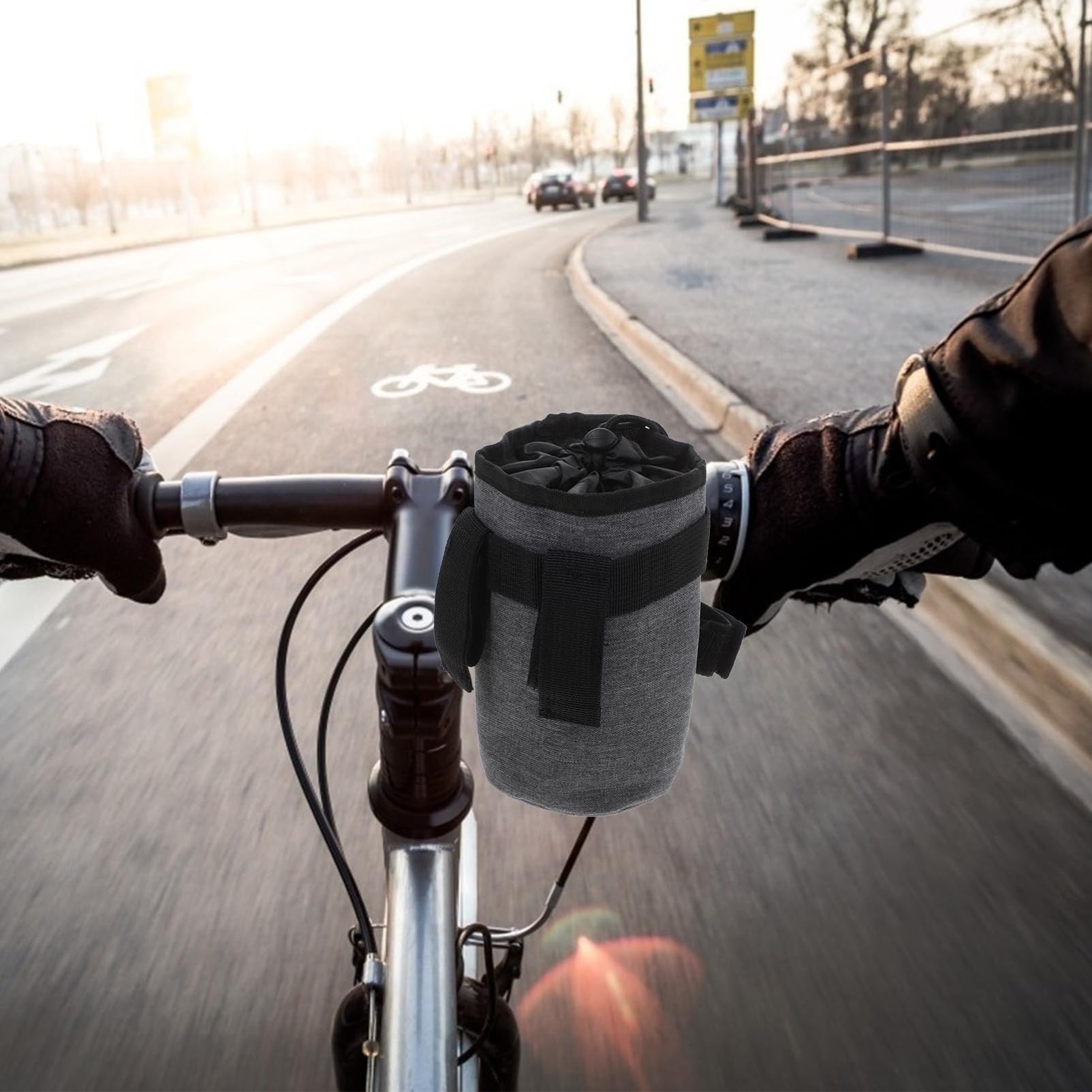 Toddmomy 5 Piezas Portabotellas para Manillar De Bicicleta Calesa Soporte para Botella De Agua para Bicicleta Transportador Jaula Ebike Botella De Agua De Ciclo Grey Papel De Aluminio