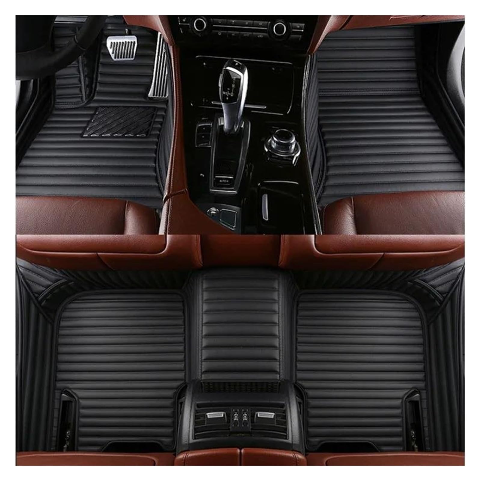 Car Mat Custom car floor mats For Lexus RX 350h 2023 2024 2025 wear-resisting durable waterproof carpets rugs Car Floor Mats(Blackblack)