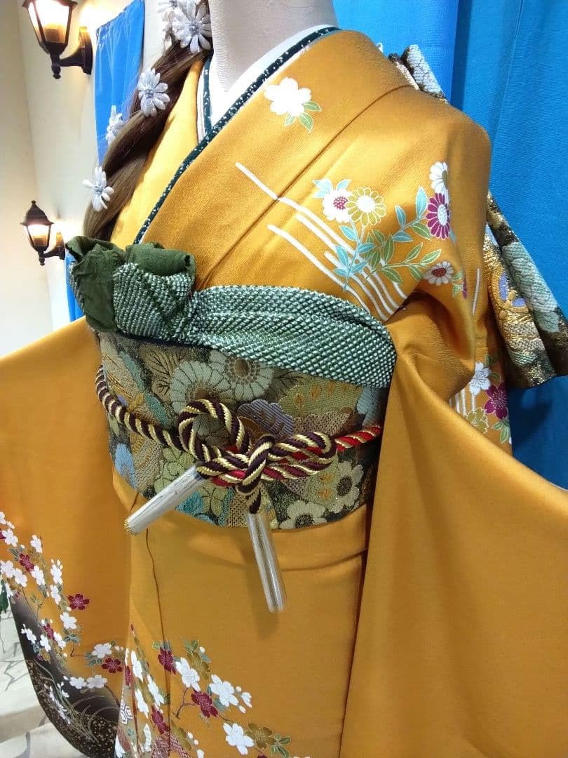 【新春】振袖フルセット、上質正絹振袖成人式、重ね衿、帯揚げ帯締め、西陣袋帯、襦袢 Amazon.co.jp: 振袖フルセット 正絹振袖 成人式 重ね衿 帯揚げ 帯締め