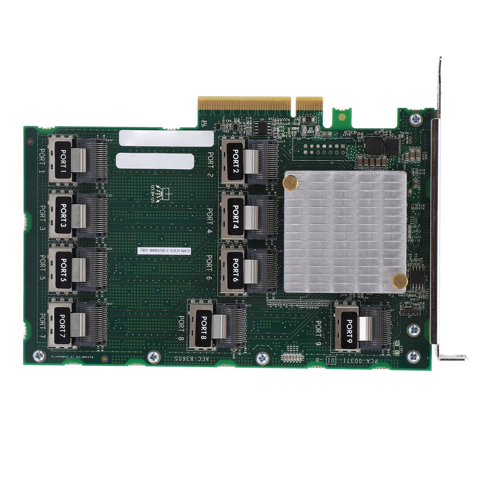 SAS Controller Card AEC 83605 Powerful Data Transfer 24 Hard Drives Expansion 9 Ports PCIE X 8 Expander Card Server DL380 388 G9 G10