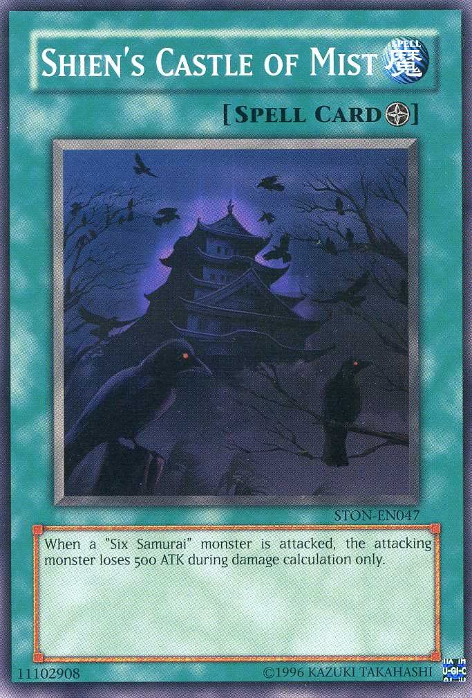 Yu-Gi-Oh! Shien's Castle Of Mist Card (STON-EN047) - Strike Of Neos Unlimited Edition Common - Single Trading Card