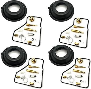 Carburettor Repair Kit Motorcycle Carburetor Repair Kit For VF500C V30 MAGNA VF500F Seal Gaskets Vacuum Diaphragms ReplacementColor1