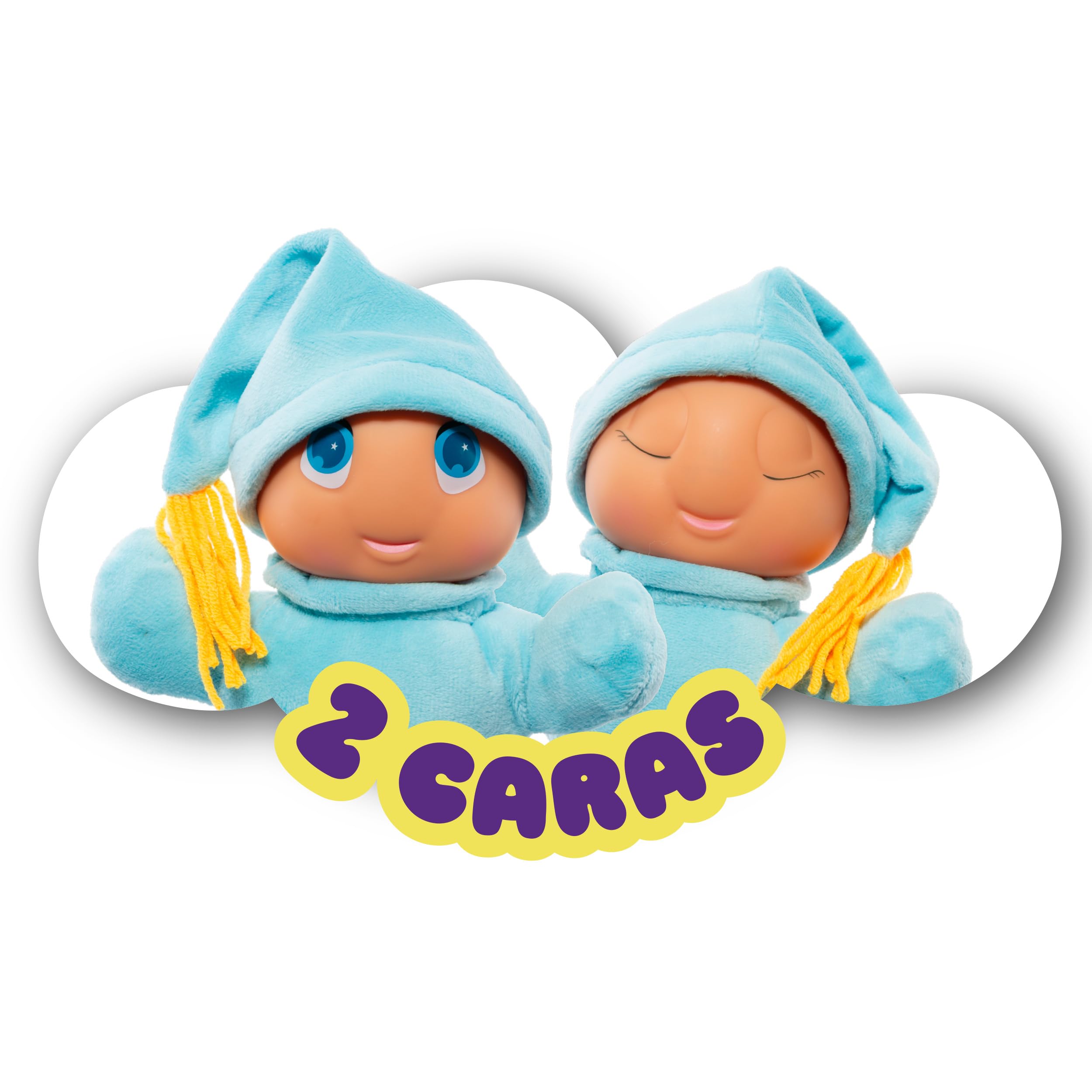 MOLTO | Gusy Luz® Arcoiris Azul, Luz Quitamiedos Infantil, Muñeco Clásico para Dormir, 2 Nanas para Soñar, Modo Día y Noche, Juguete Bebé Desde 0 Meses — view 4