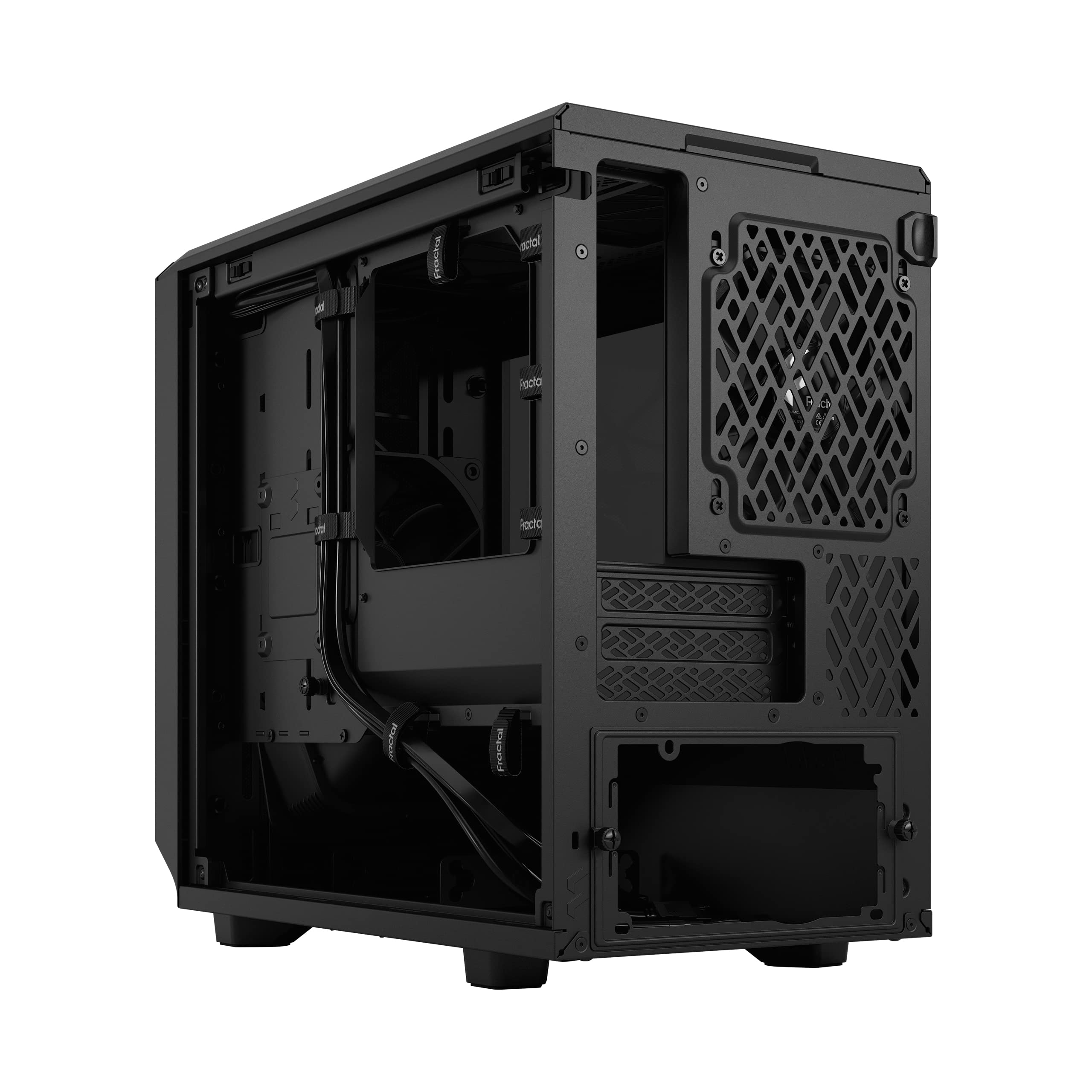 Fractal Design Meshify 2 Nano Black, Tempered Glass Dark Tint