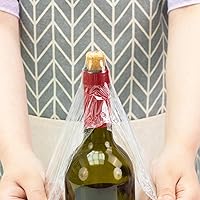 Vista 4 de KAMMAK Envoltura de plástico con cortador deslizante para alimentos, película adhesiva de cocina de 12 pulgadas, sin BPA, apta para microondas