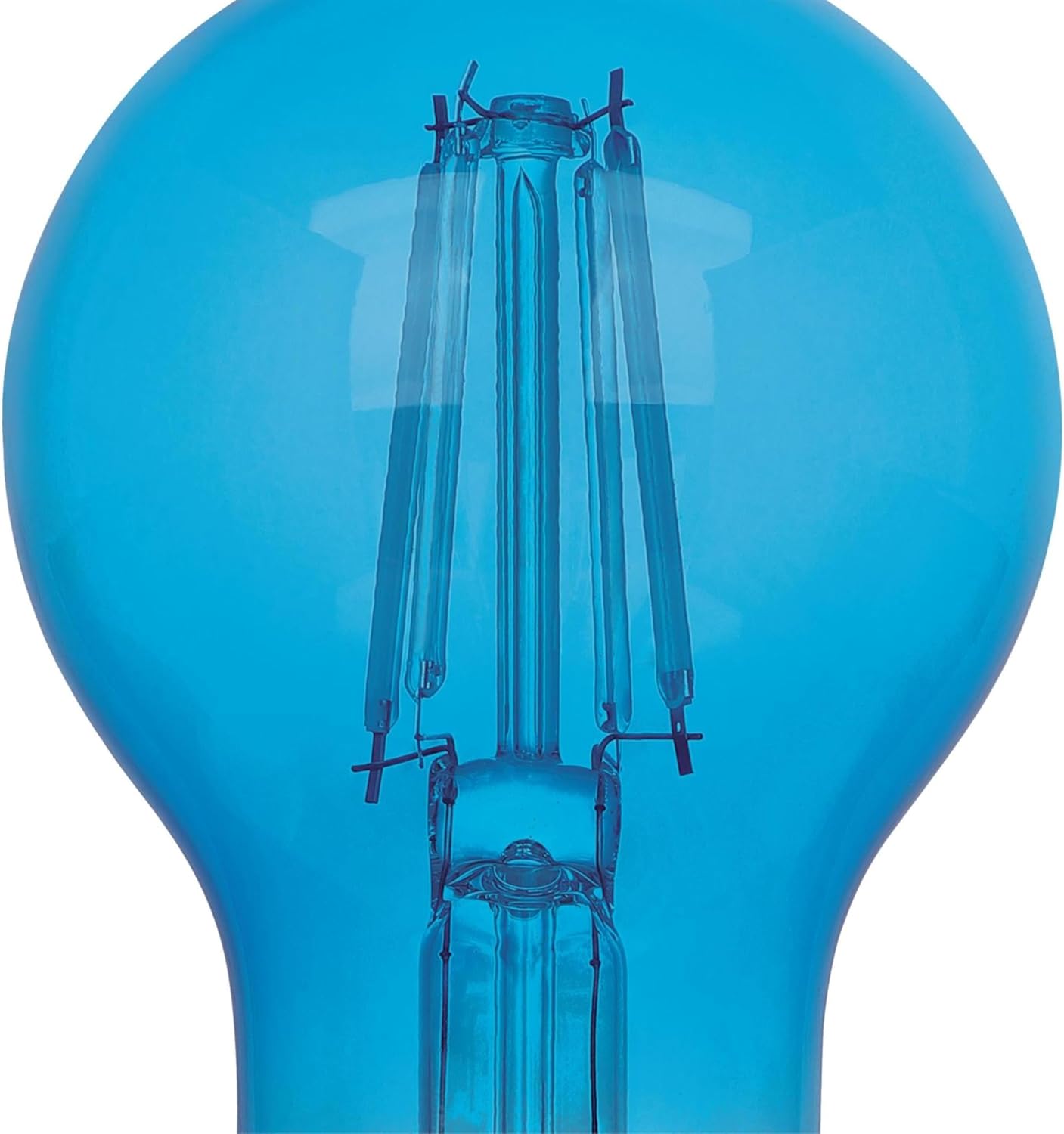 Westinghouse 5367020 4.5 Watt (40 Watt Equivalent) A19 Omni Filament Blue LED Light Bulb Medium (E26) Base, 6-Pack