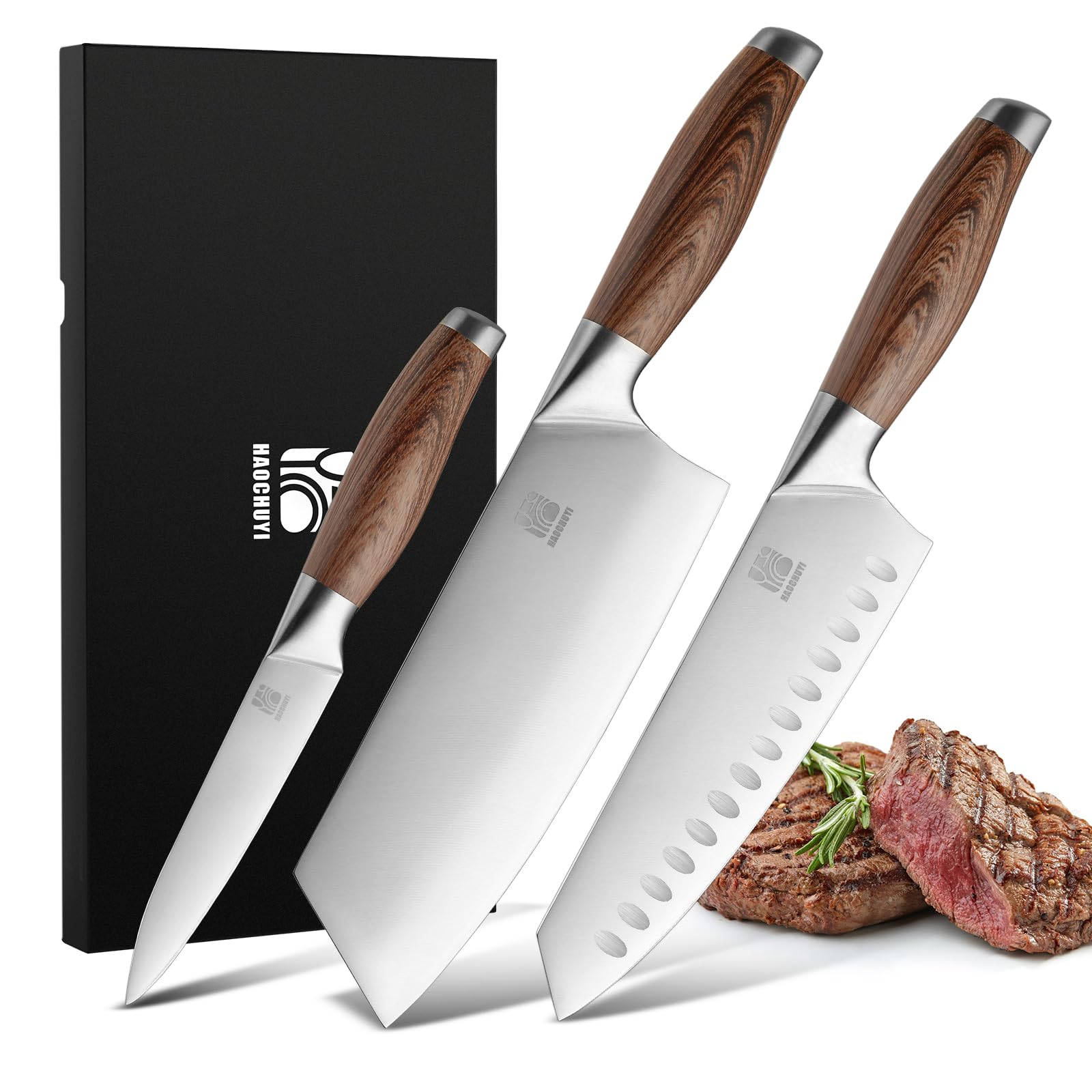 HAOCHUYI 3-Piece Knife Set